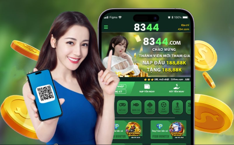 Hình ảnh quảng cáo của 8888bet hiển thị nền tảng và các lợi ích